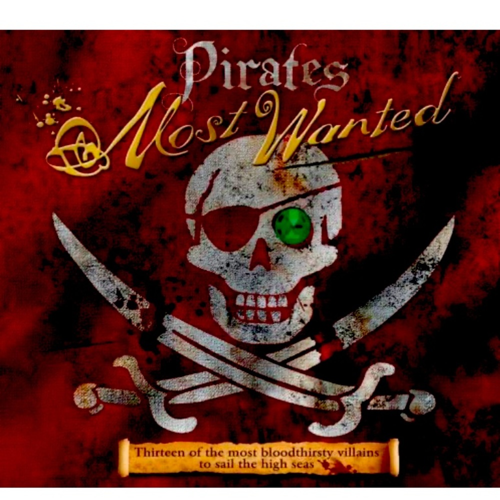 NWT “Pirates Most Wanted” Hardcover Book by John Mathews. this copy is warped